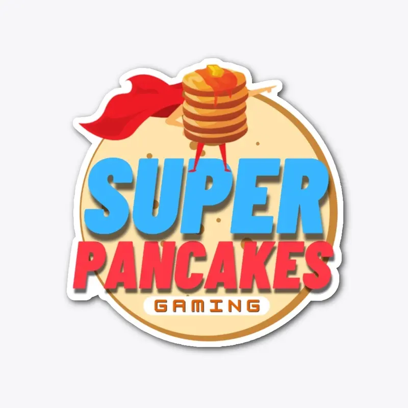 Super Pancakes Gaming Sticker